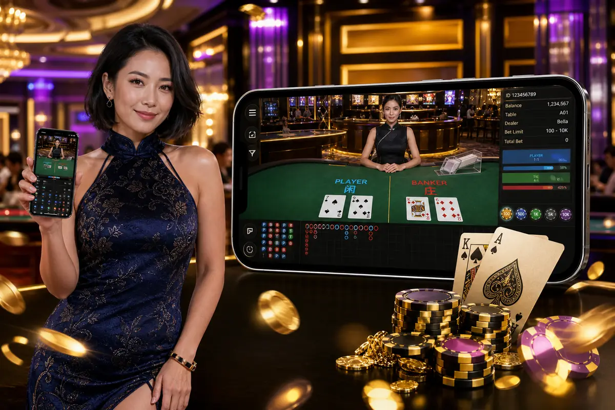 winw88 Casino antara muka permainan langsung